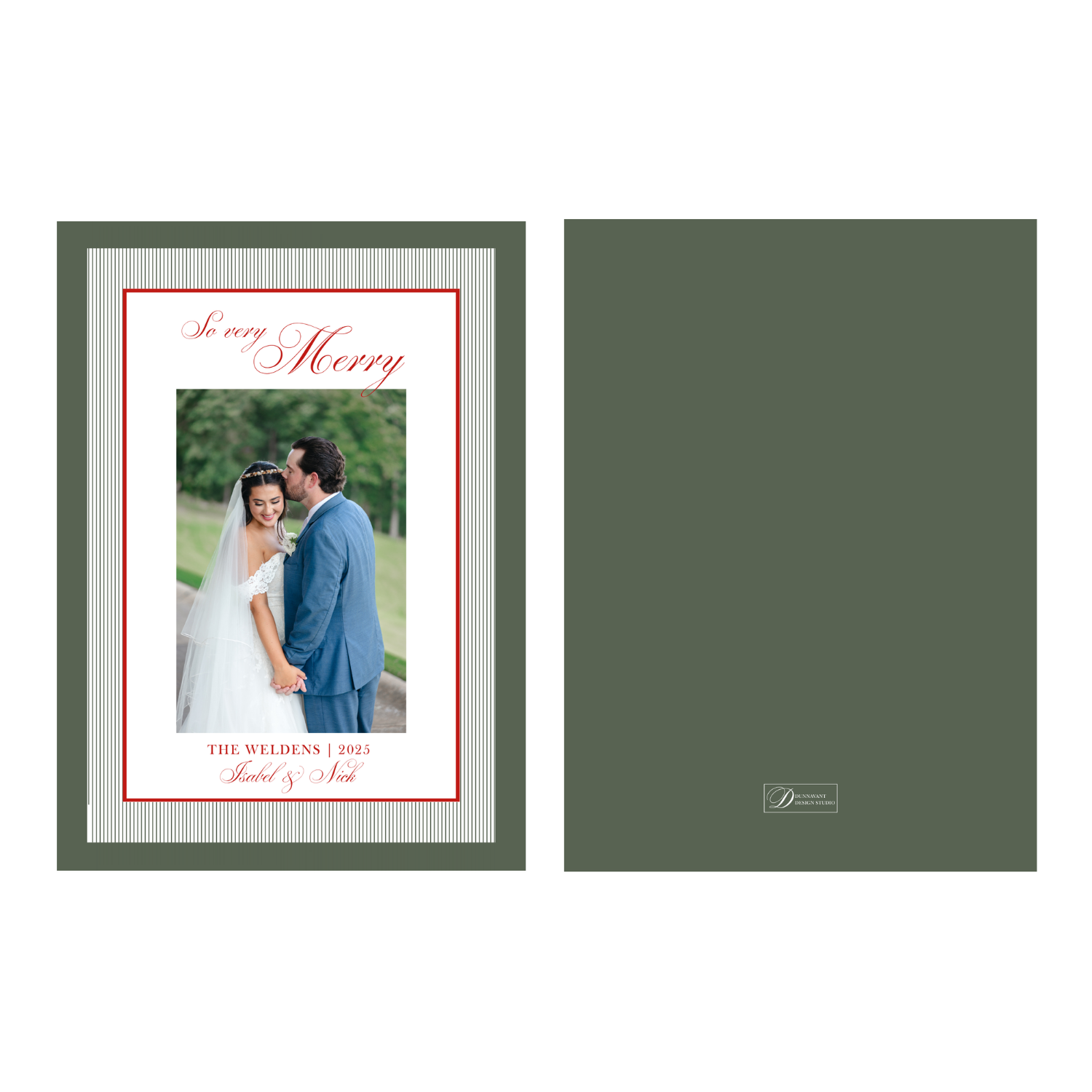 So Very Merry Flat Card