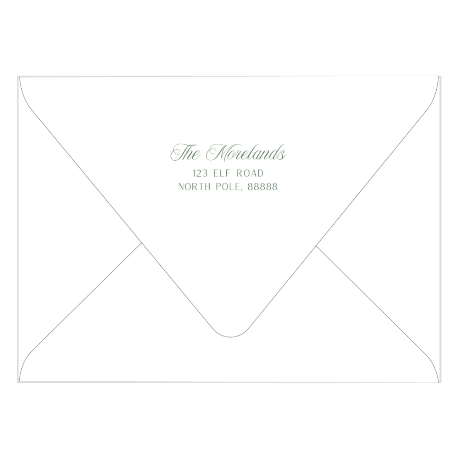 Holly Jolly Return Address Printing
