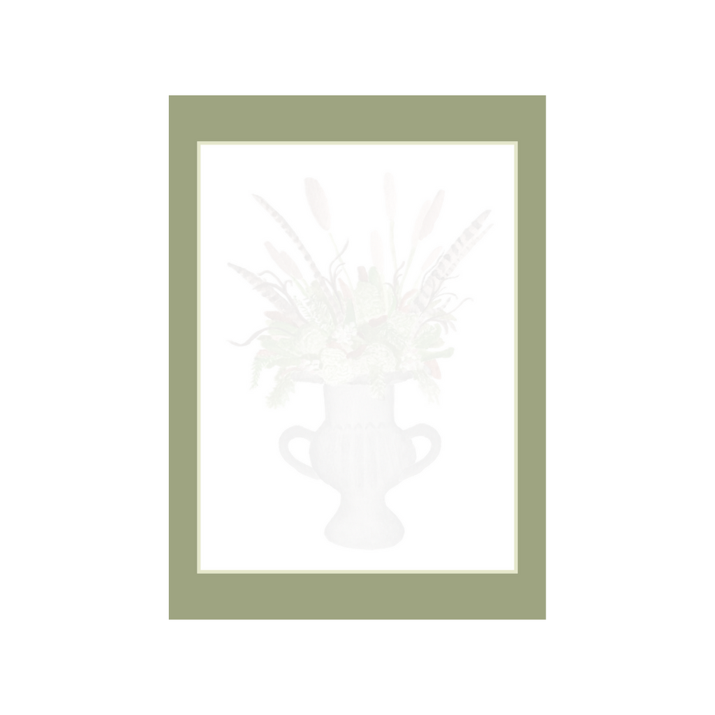 Soft Floral Arrangement Notecard