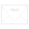 Elegant Flourish Return Address Printing