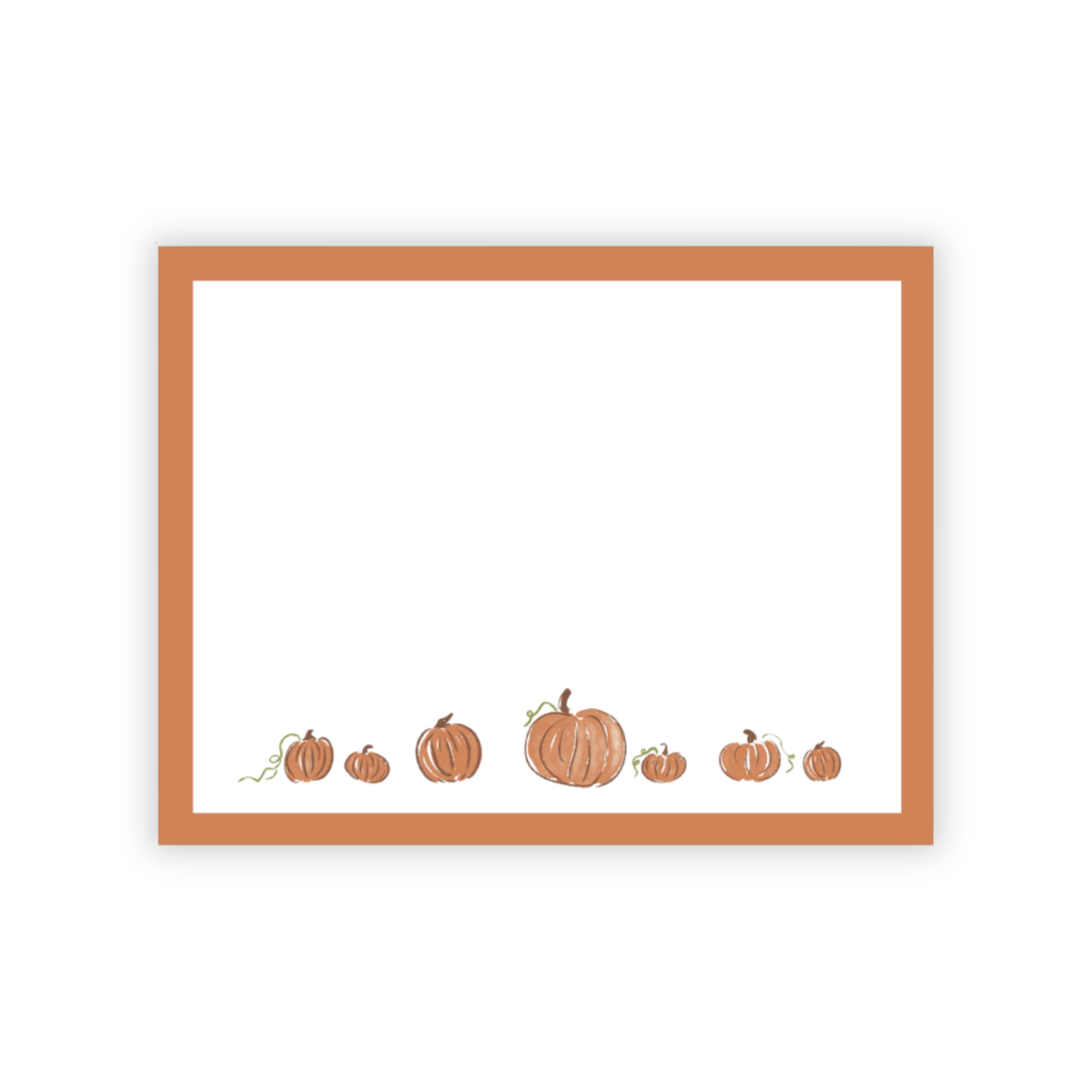 Pumpkin Stationery Set