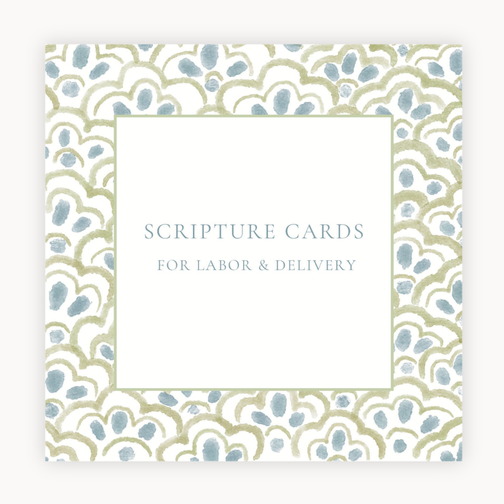 Scripture Cards for Labor & Delivery