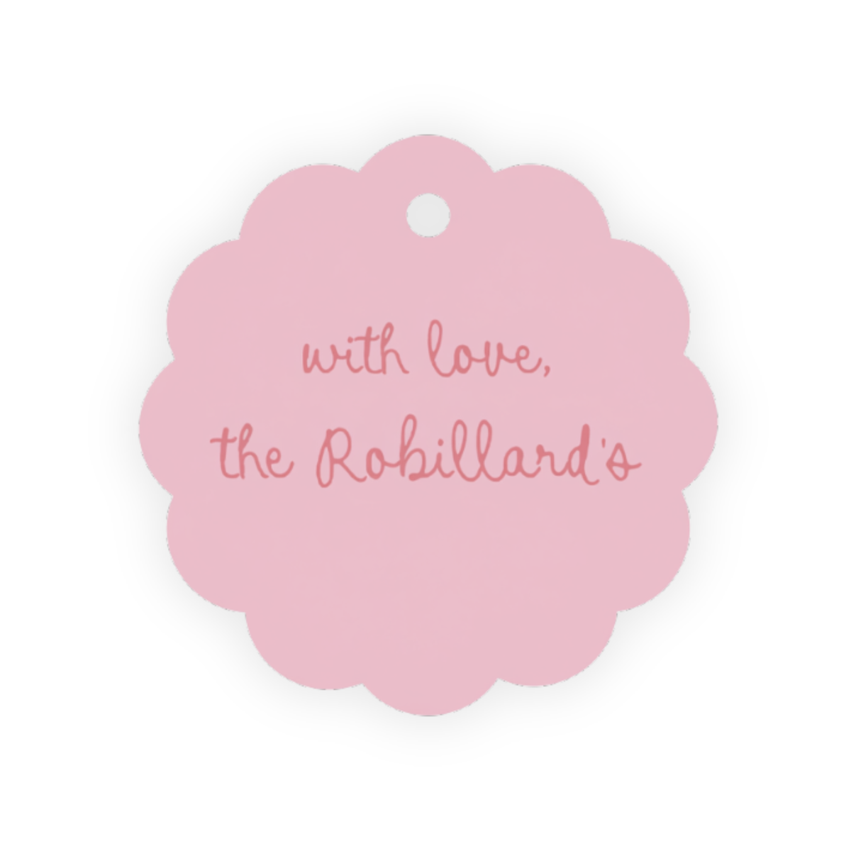Classic Scallop Gift Tags